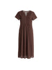 Acacia Cotton Dress - Coffee RC&CO
