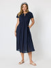 Acacia Cotton Dress - Navy RC&CO