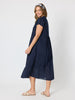Acacia Cotton Dress - Navy RC&CO