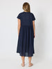 Acacia Cotton Dress - Navy RC&CO