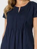 Acacia Cotton Dress - Navy RC&CO