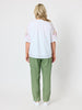 Desert Rose Embroidered Top - White rc&co