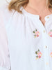 Desert Rose Embroidered Top - White rc&co