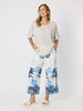 Riviera Relaxed Stripe Top - Natural