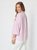 The Palms Embroidered Shirt - Musk White rc&co