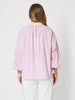 The Palms Embroidered Shirt - Musk White rc&co
