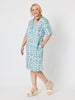 Palm Beach Print Dress - Fern Multi