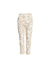 Tuscan Bloom Print Pant - Latte White