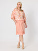 Tuscan Sunset Print Top - Mandarin Multi