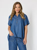 Dune Denim Top - Dark Denim rc&co