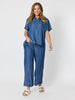 Dune Denim Top - Dark Denim rc&co