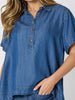 Dune Denim Top - Dark Denim rc&co