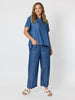 Dune Denim Top - Dark Denim rc&co