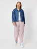 Coast Crop Denim Jacket - Denim RC&CO
