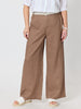 Luella Wide Leg Linen Pant - Mocha rc&co