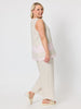 Luella Wide Leg Linen Pant - Natural rc&co