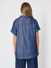 Urban Chic Diamante Top - Dark Denim rc&co