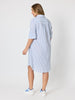 Coast Stripe Shirtdress - Blue/White RC&CO