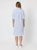 Coast Stripe Shirtdress - Blue/White RC&CO