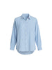 Seaview Stripe Print Cotton Shirt - Blue/White