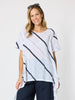 Bellevue Longline Top - White rc&co