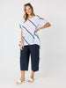 Bellevue Longline Top - White rc&co