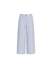 City Stripe Print Straight Leg Pant  - Navy/White rc&co
