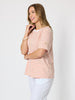 Charmed Stripe Print Tee - Ginger rc&co