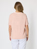 Charmed Stripe Print Tee - Ginger rc&co