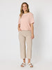 Charmed Stripe Print Tee - Ginger rc&co