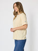 Charmed Stripe Print Tee - Lemon rc&co