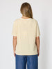 Charmed Stripe Print Tee - Lemon rc&co
