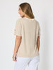 Charmed Stripe Print Tee - Natural rc&co