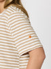 Charmed Stripe Print Tee - Natural rc&co