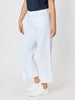 Dune Carpenter Wide Leg Cropped Pant - White rc&co