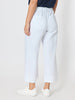 Dune Carpenter Wide Leg Cropped Pant - White rc&co