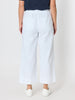 Dune Carpenter Wide Leg Cropped Pant - White rc&co