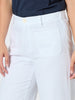 Dune Carpenter Wide Leg Cropped Pant - White rc&co