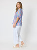 Dune Carpenter Wide Leg Cropped Pant - White rc&co