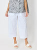 Toledo Parachute Crop Pant - White rc&co