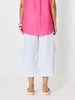 Toledo Parachute Crop Pant - White rc&co