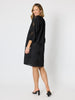 Carmen Embroidered Lace Dress  - Black rc&co