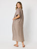 Haven Breeze Linen Dress - Mocha rc&co