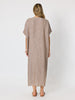 Haven Breeze Linen Dress - Mocha rc&co