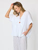 Haven Breeze Linen Top - White rc&co