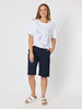 Saltwater Embroidered Tee - White rc&co