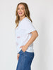 Saltwater Embroidered Tee - White rc&co