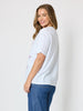 Saltwater Embroidered Tee - White rc&co