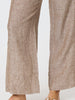 Haven Linen Wide Leg Pant - Mocha rc&co