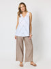 Haven Linen Wide Leg Pant - Mocha rc&co